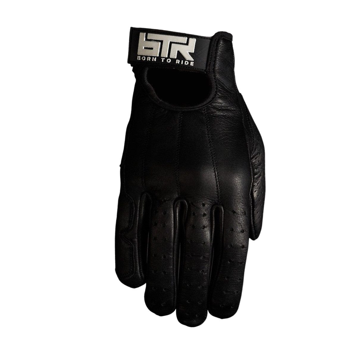 BTR Leather Gloves "Freeride" Black