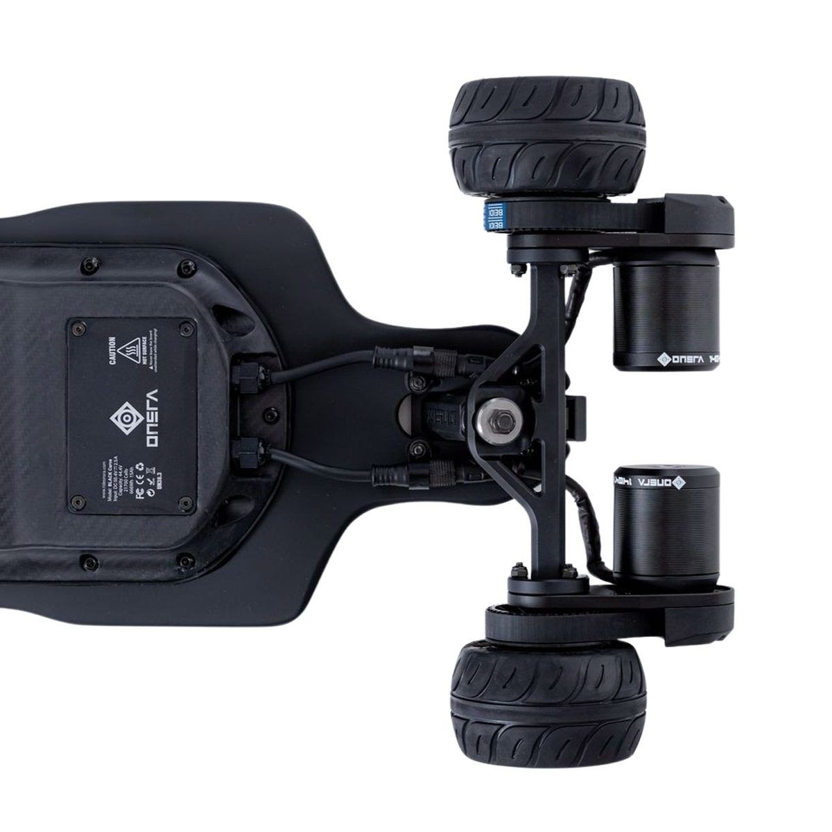 ONSRA Black Carve 3 Belt Drive Street Electric Skateboard - Image 6