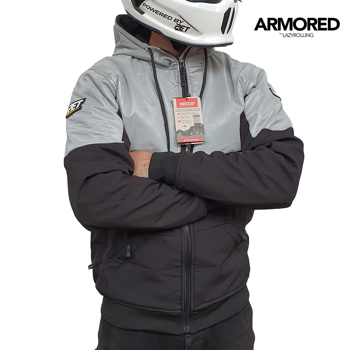 ARMORED x PET Reflective Jacket by Lazyrolling - Image 2