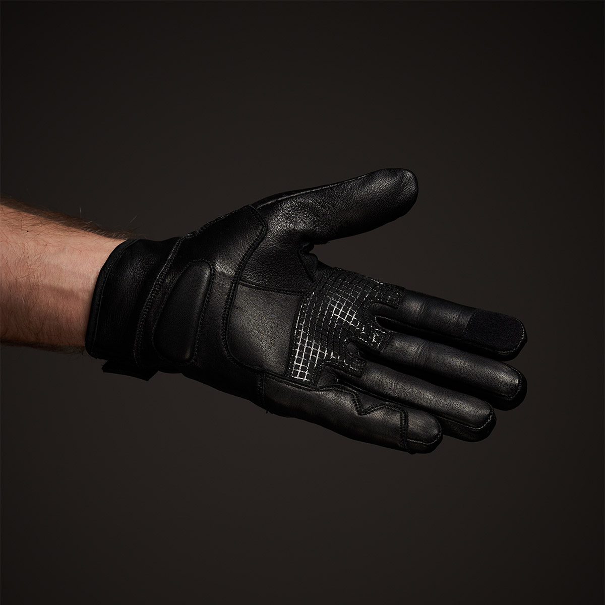 BTR Leather Gloves "Freeride" Black - Image 2