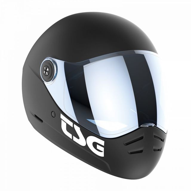 TSG Pass 2.0 Full Face Helmet Satin Black