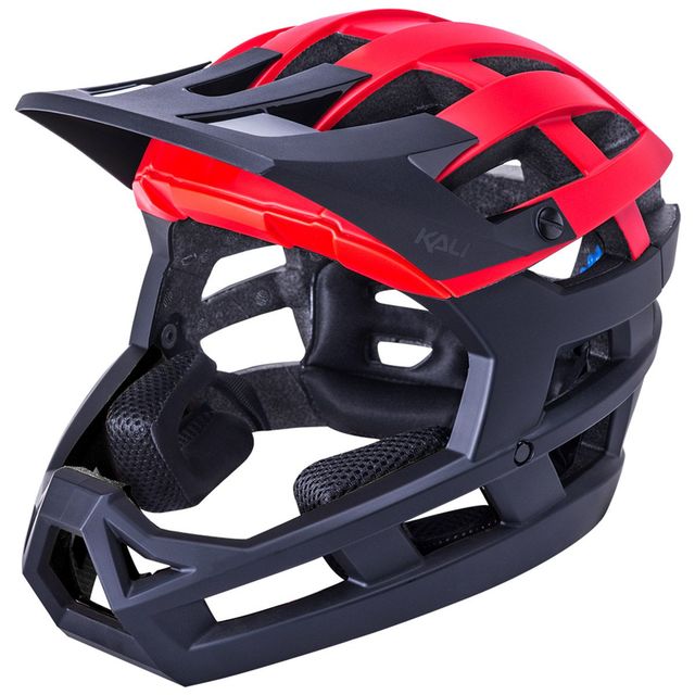 Kali Invader 2.0 Solid Matt Red/Black Full Face Helmet