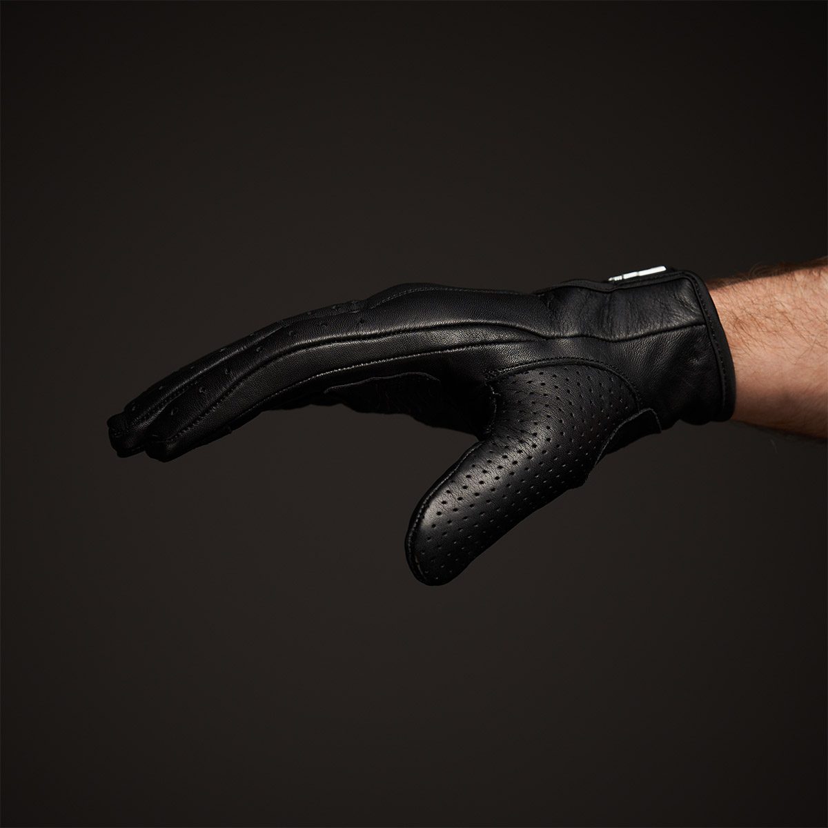 BTR Leather Gloves "Freeride" Black - Image 4