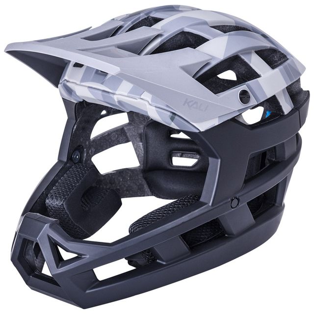 Kali Invader 2.0 Camo Matt Grey/Black Full Face Helmet
