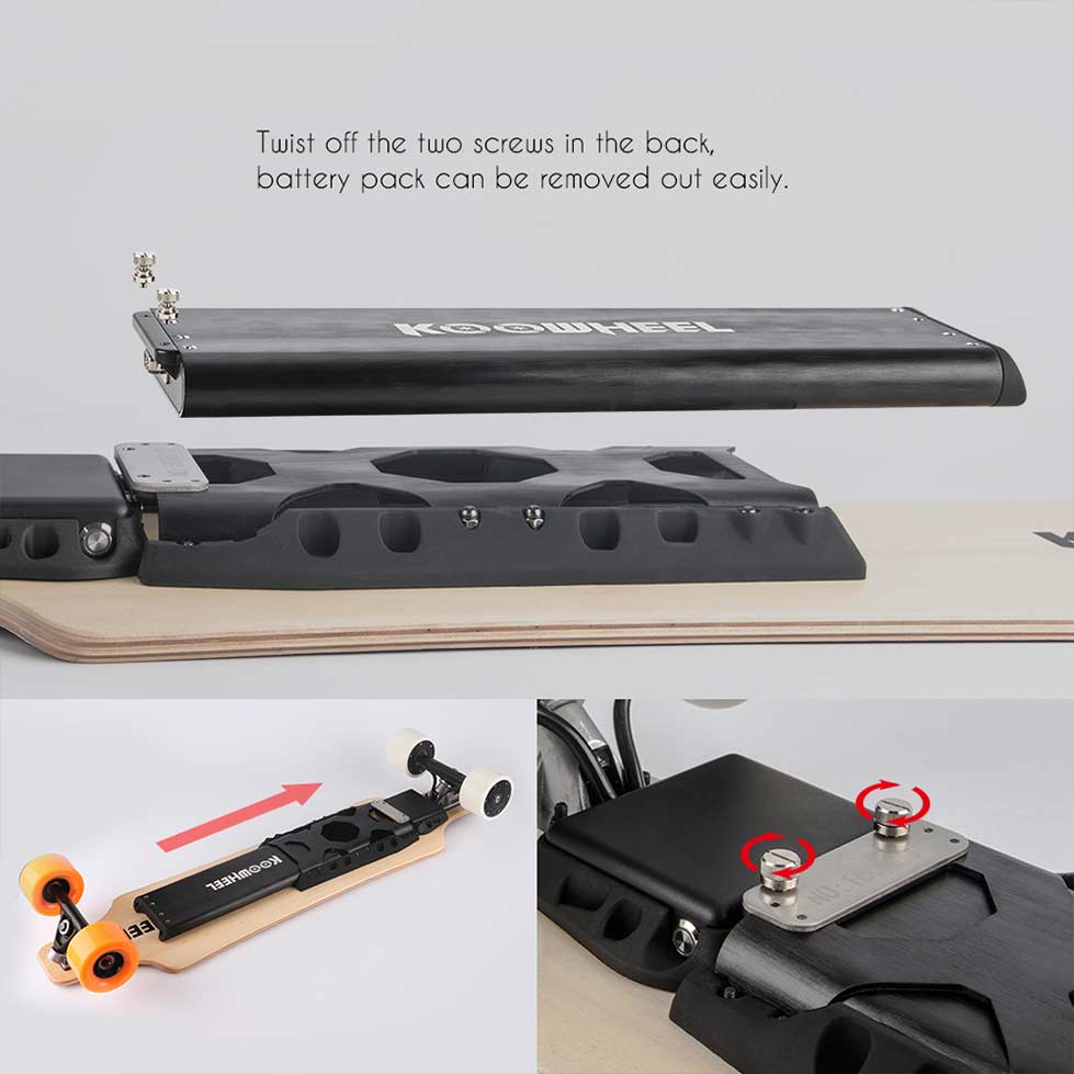 Koowheel Electric Skateboard Battery  5500mAh  Accessories  PET