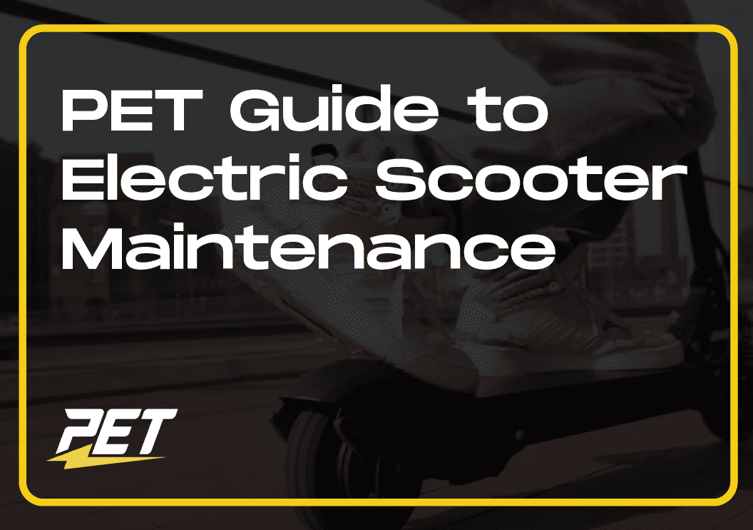 Guide to eScooter Maintenance Personal Electric Transport PET