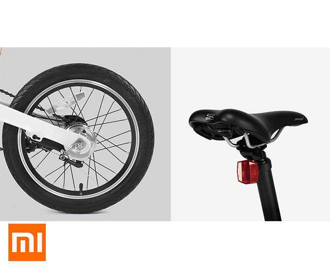Xiaomi QICYCLE EF1 Smart Bicycle Foldable Bike Black