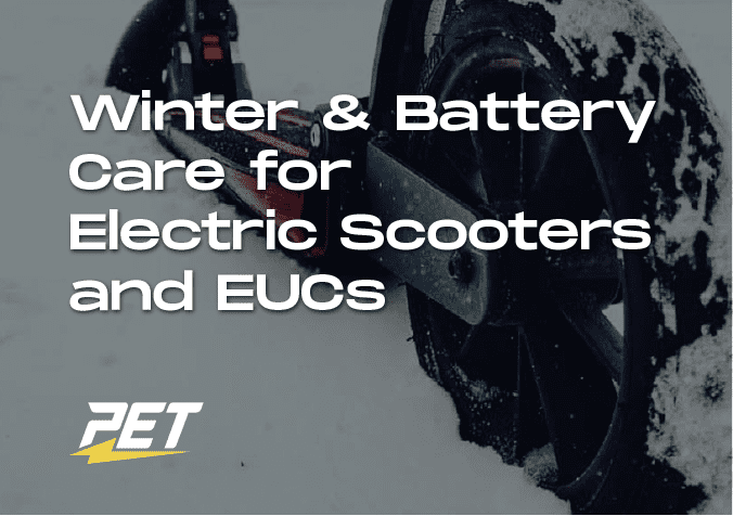 Winter Battery Care for Scooters and EUCs