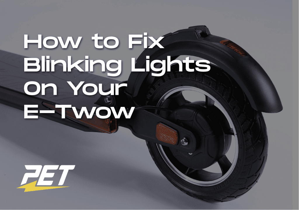 How to Fix a Blinking Rear Light on ETwow GT in 4 Easy Steps