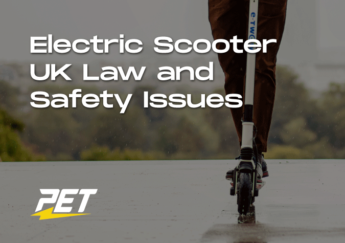 Electric Scooter Law And Safety Issues UK