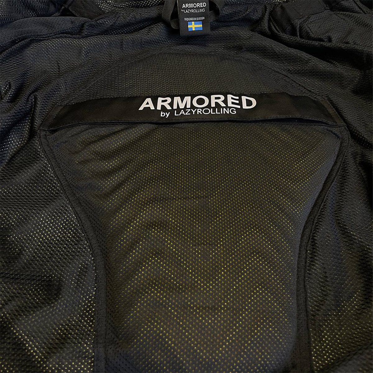 ARMORED x PET Black on Black Reflective Jacket by Lazyrolling 