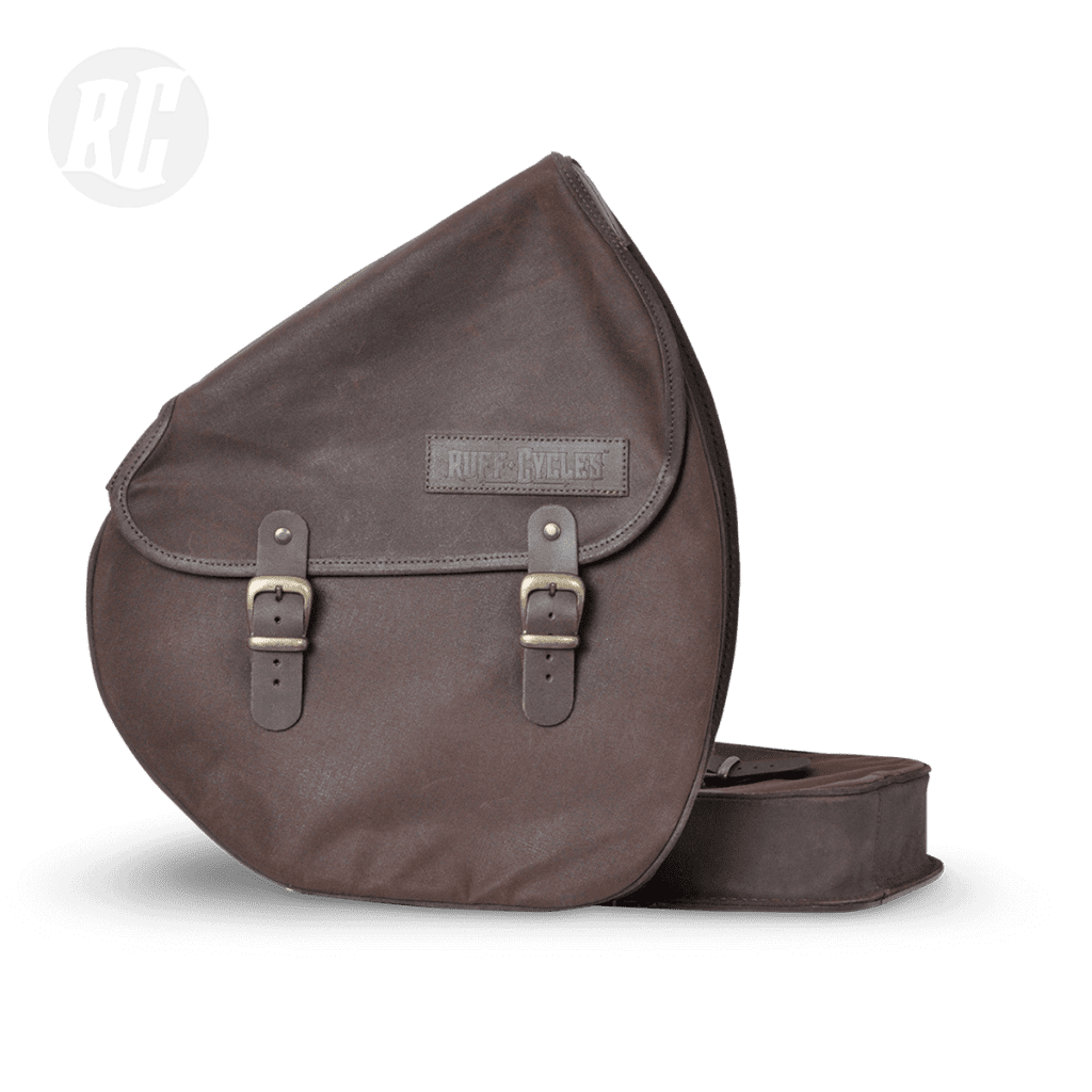 The Ruffian Slim Canvas Saddle Bag Personal Electric Transport