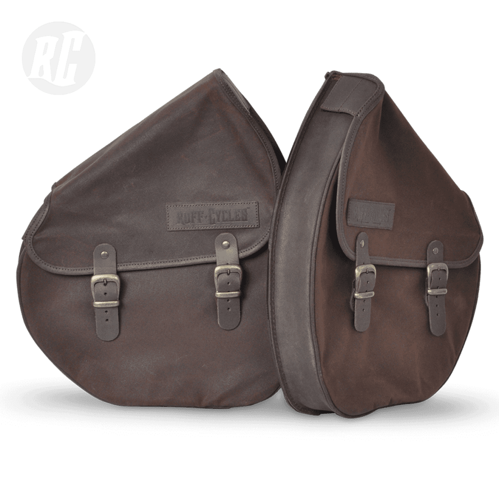 The Ruffian Slim Canvas Saddle Bag Personal Electric Transport