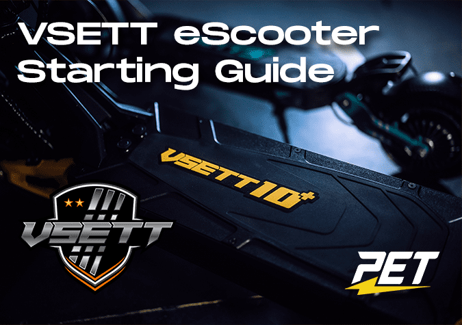 Vsett eScooter Starting Guide - Personal Electric Transport