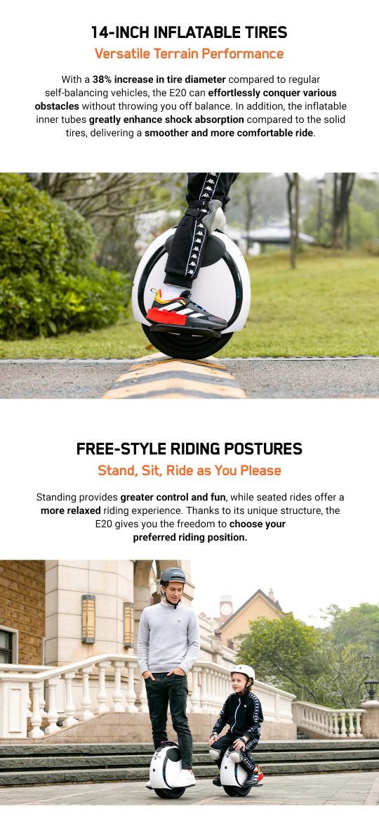 Inmotion E20 | Electric Unicycle | PET London
